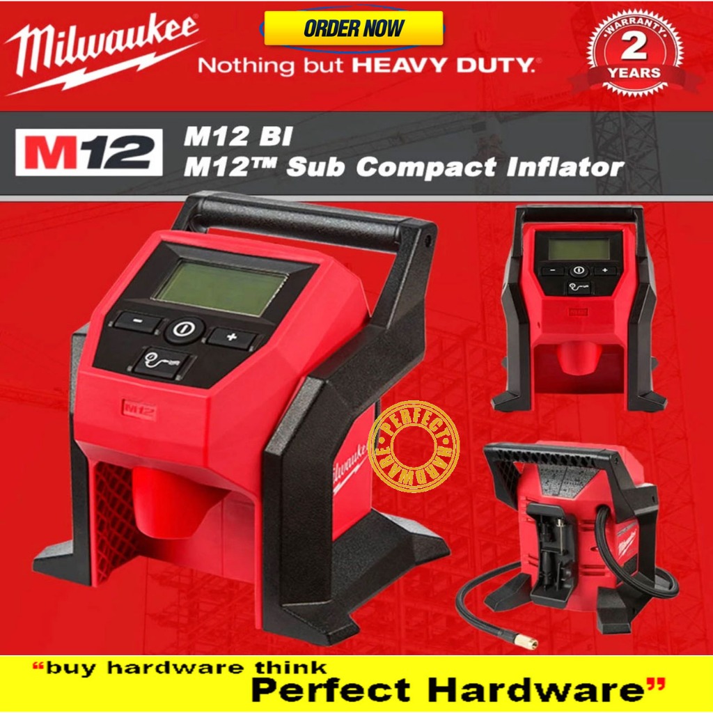 Milwaukee m12 sub online compact inflator