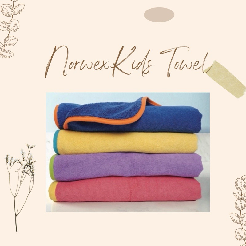 Norwex Kids Bath Towel Kids Hooded Towel Shopee Malaysia