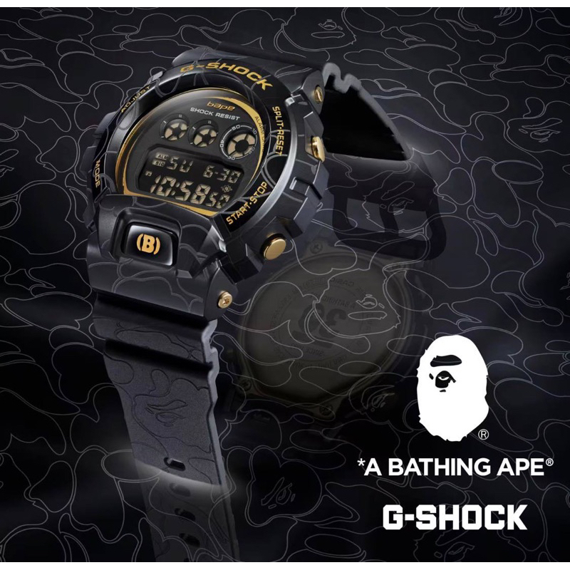 BAPE x G Shock GM 6900 Limited Edition Shopee Malaysia