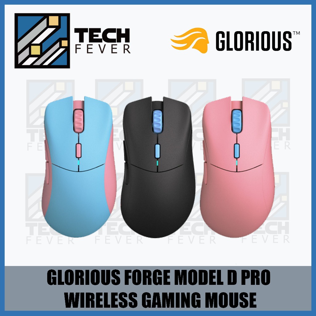 Glorious Model D PRO Wireless Gaming Mouse - Flamingo - Forge