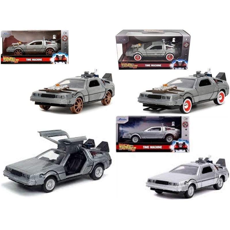 Diecast delorean hot sale time machine