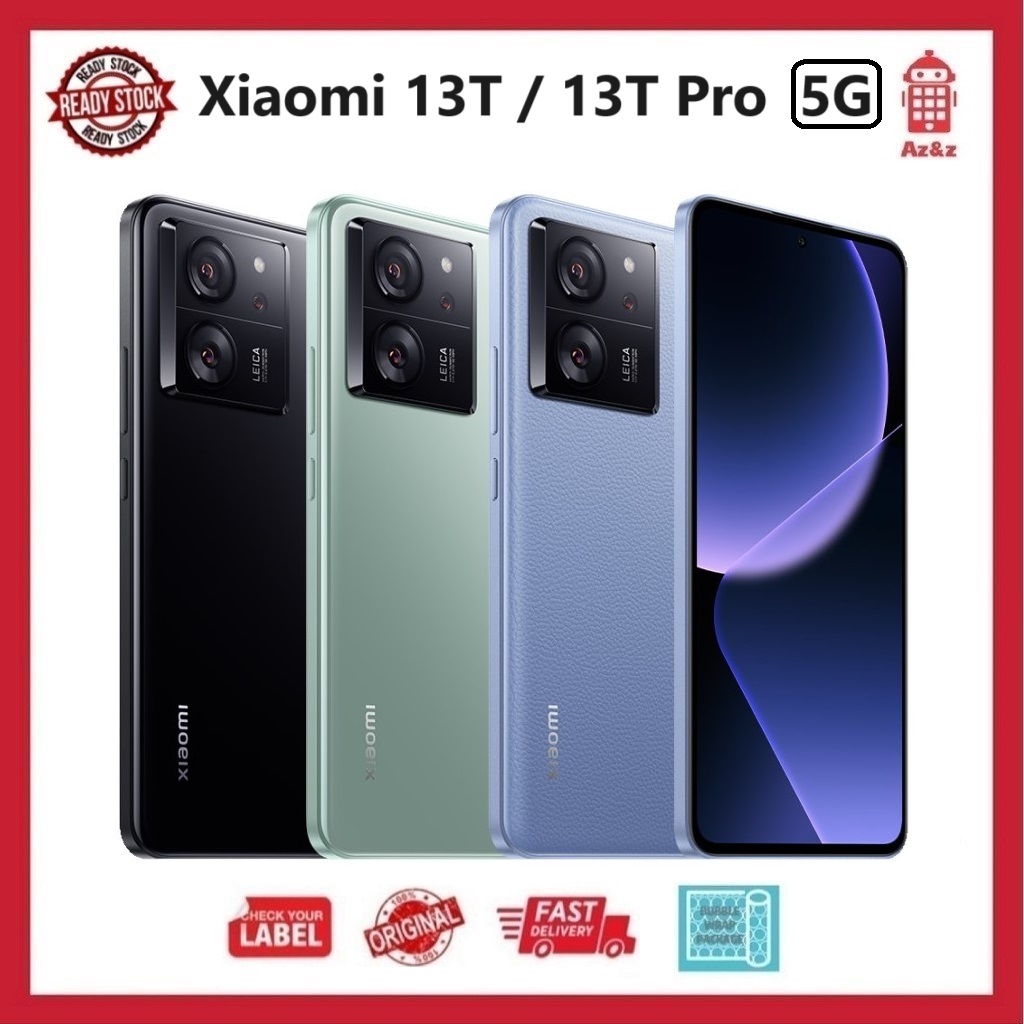 Xiaomi Mi 13T 5G Dual Sim 256GB ROM 8GB RAM Factory, 50MP Camera, Global  Version Mobile Cell Phone – Meadow Green