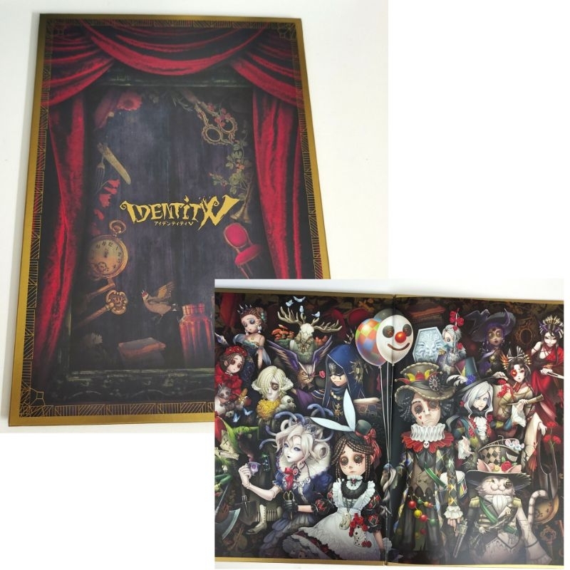 Identity V official merch A4 art book illustration game anime