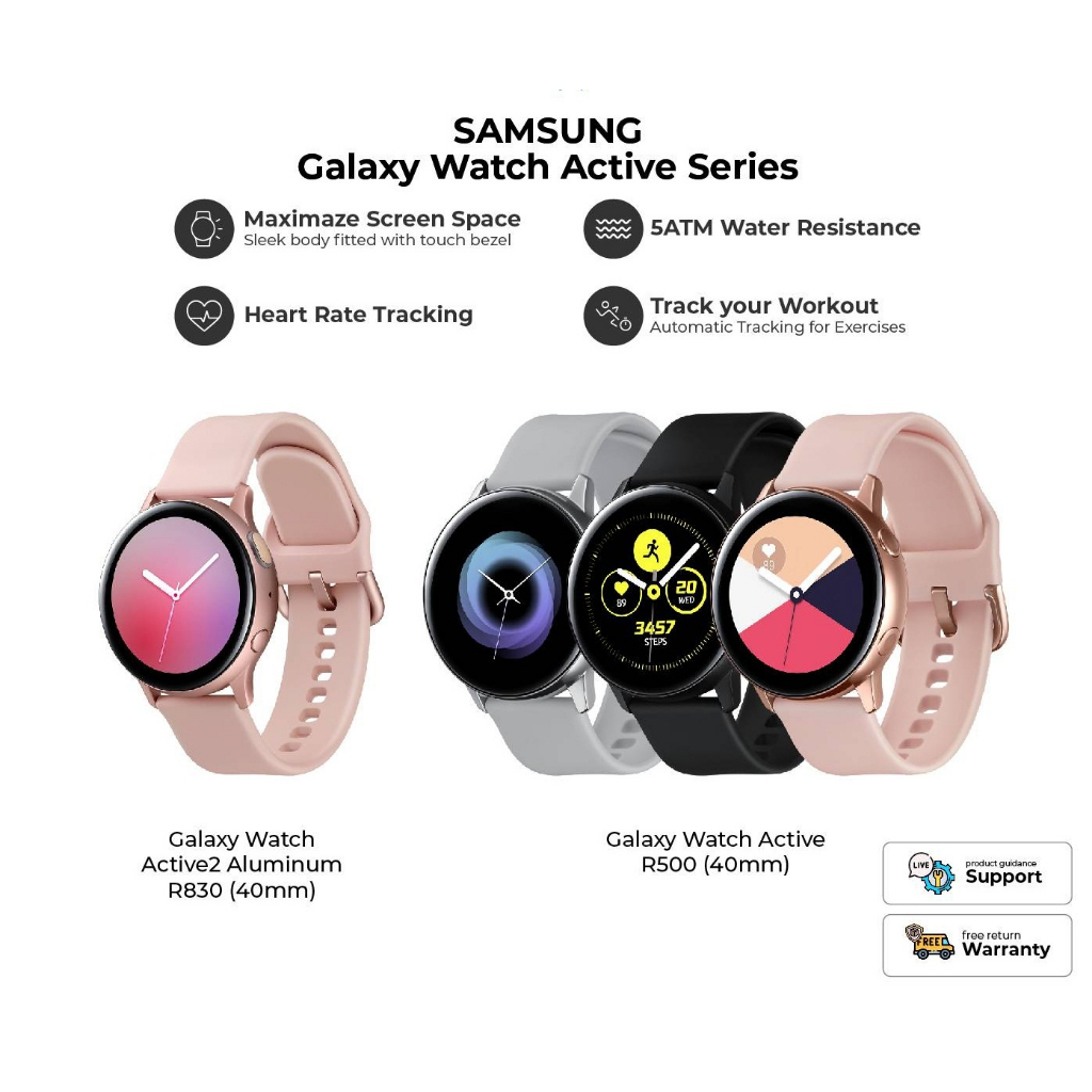 Samsung Galaxy Watch Active R500 40mm With GPS 1.4