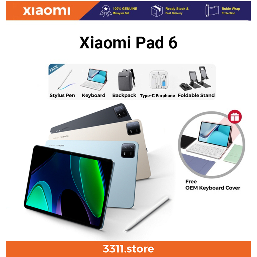 Xiaomi Mi Pad 6 | Xiaomi Mi Pad 5 ( 8GB RAM + 128GB ROM / 8GB RAM