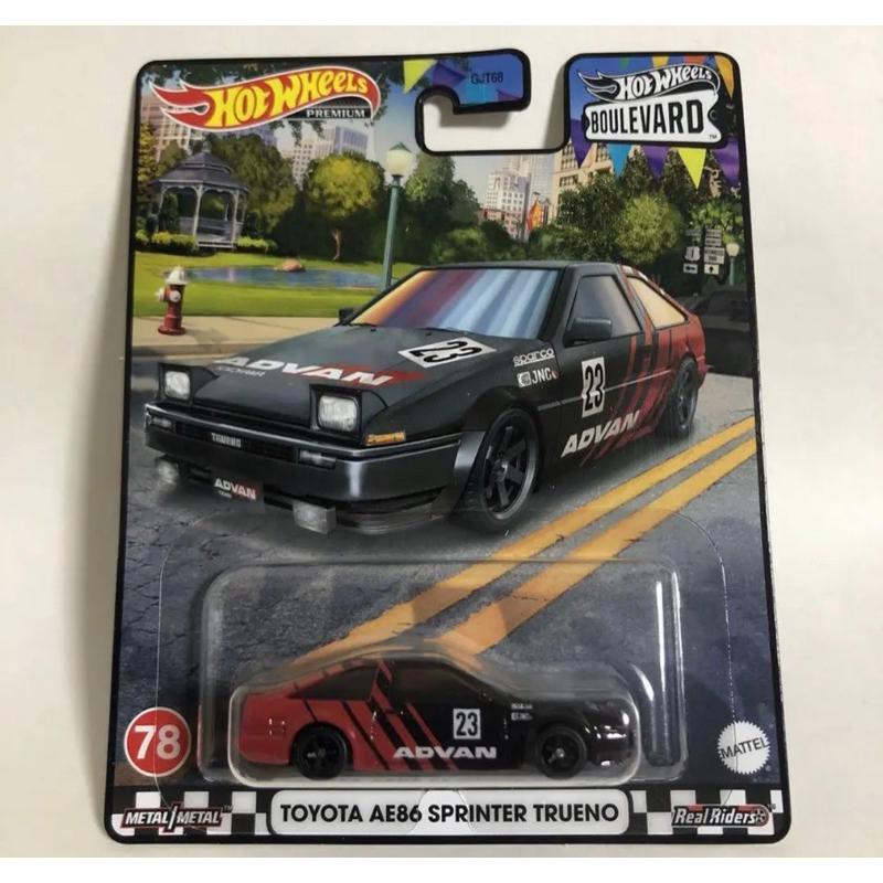 2023 Hot Wheels Premium Boulevard Toyota AE86 Sprinter Trueno