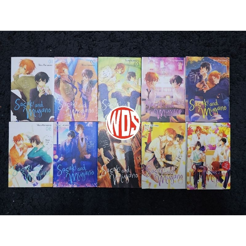 SASAKI AND MIYANO Vol.1-9 Latest Full set Japanese language Manga