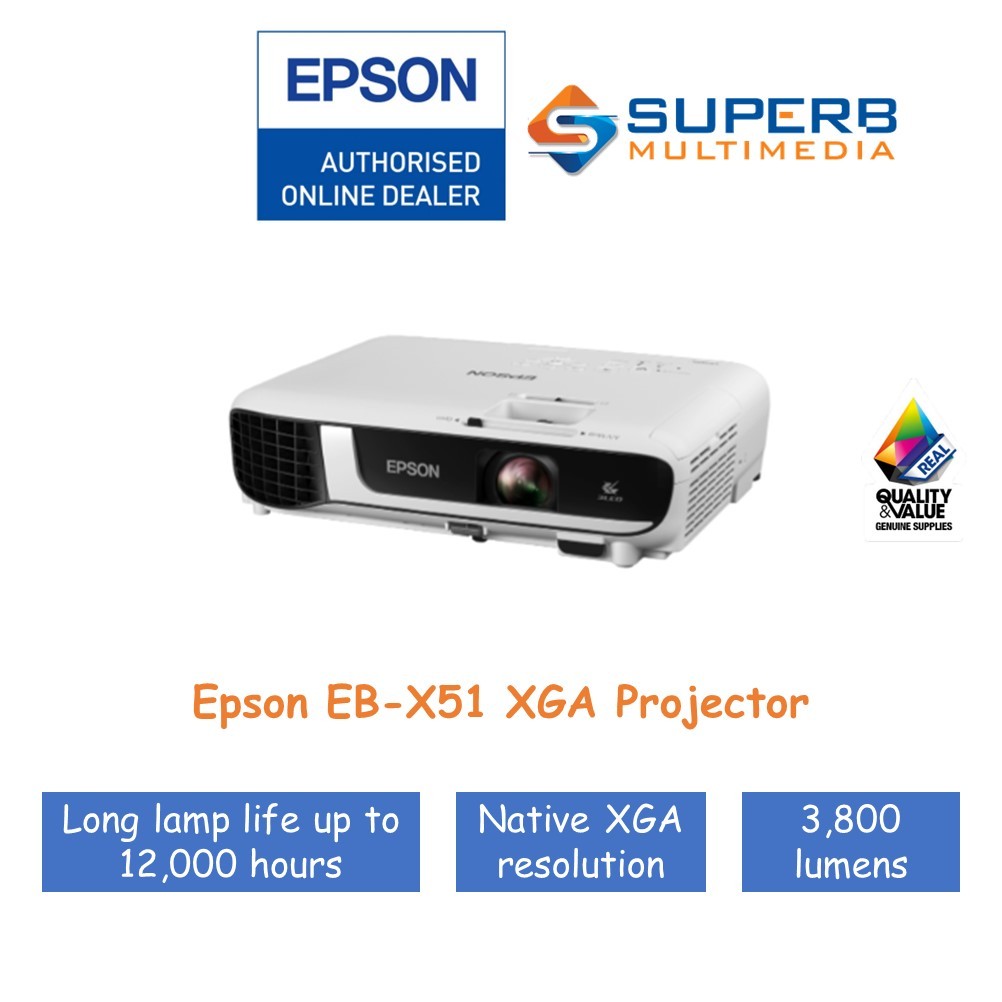 Epson 3800-Lumen XGA Projector