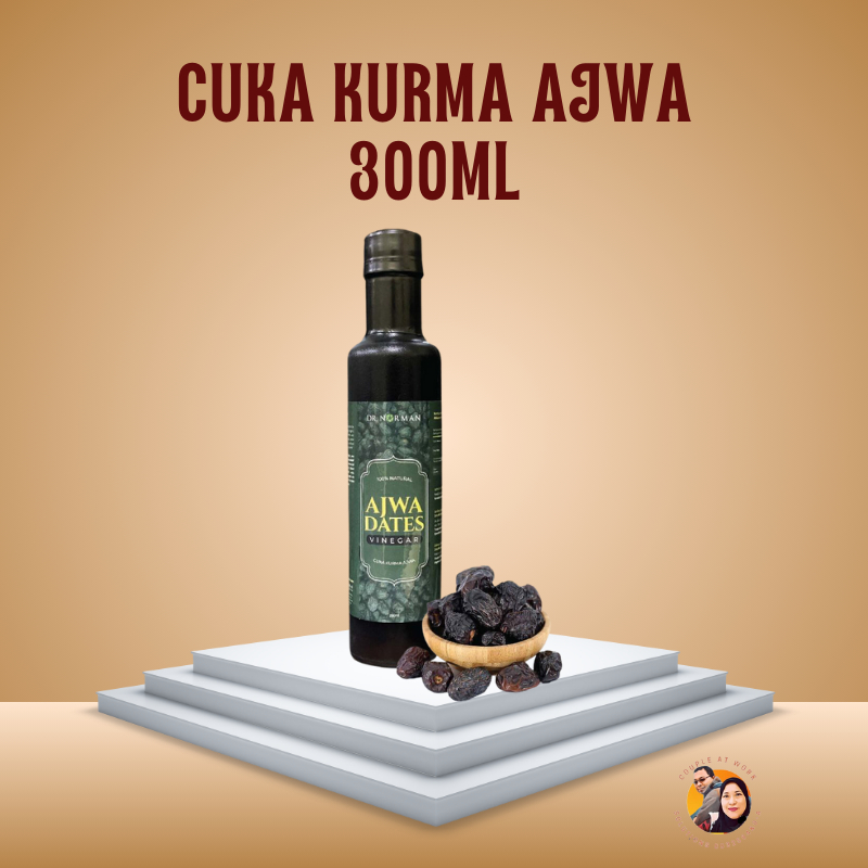 CUKA KURMA AJWA AJWA DATES VINEGAR DR. NORMAN Shopee Malaysia