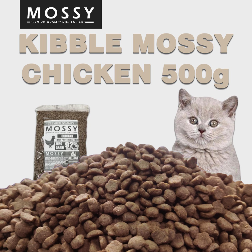 Large kibble hot sale cat food