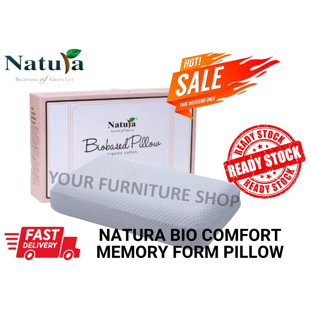 Natura memory best sale foam pillow