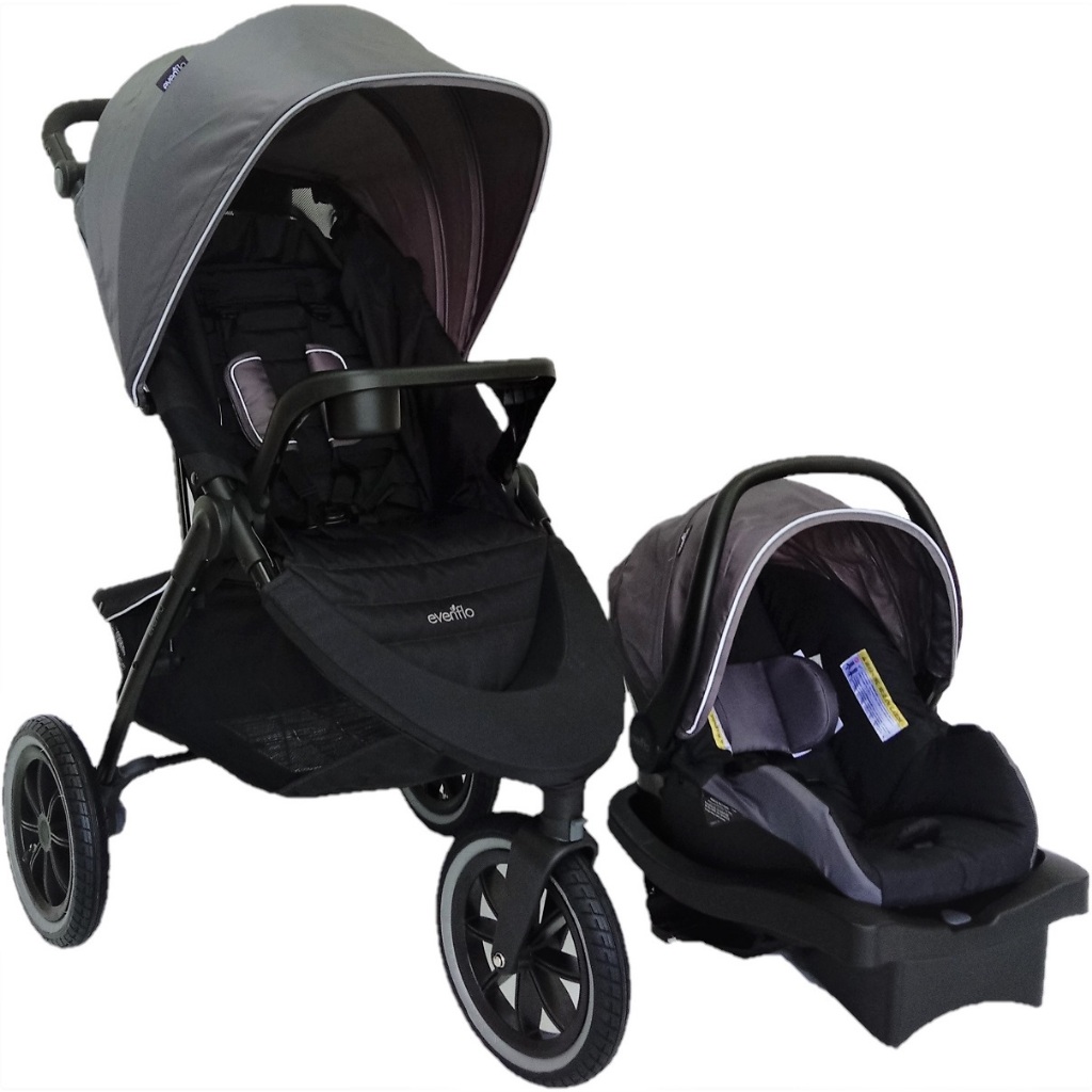 Evenflo folio3 stroll shop jog travel system reviews