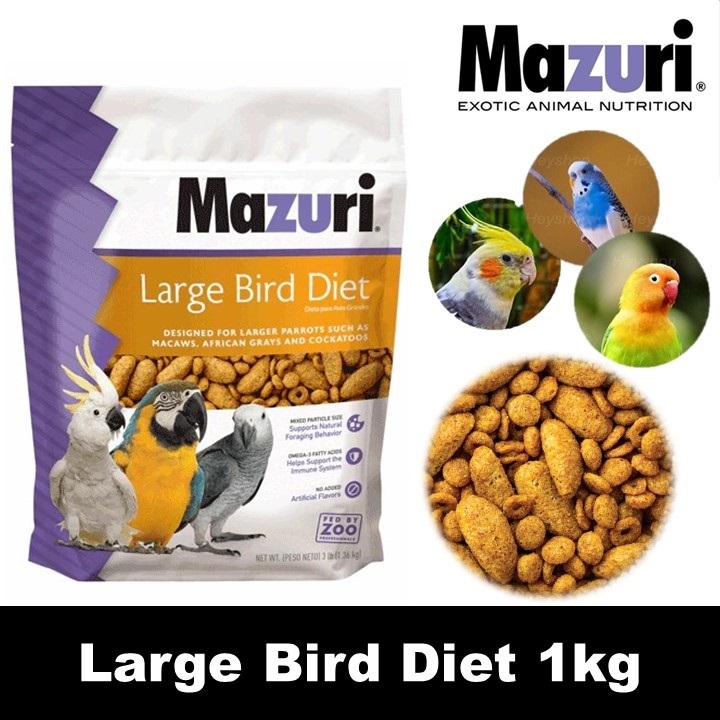 Mazuri parrot outlet food