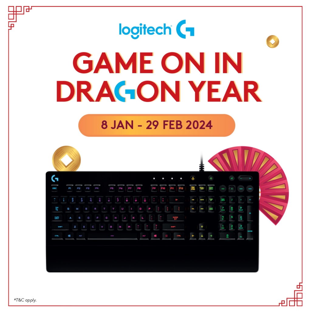 Logitech G213 Prodigy Keyboard and G403 Prodigy Gaming Mouse Combo