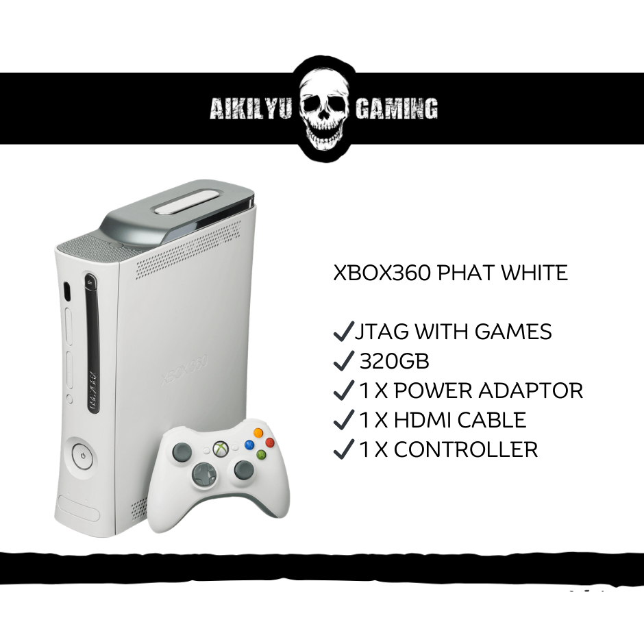 XBOX 360] XBOX360 PHAT JTAG WITH 30 + GAMEs [READY STOCK] | Shopee Malaysia