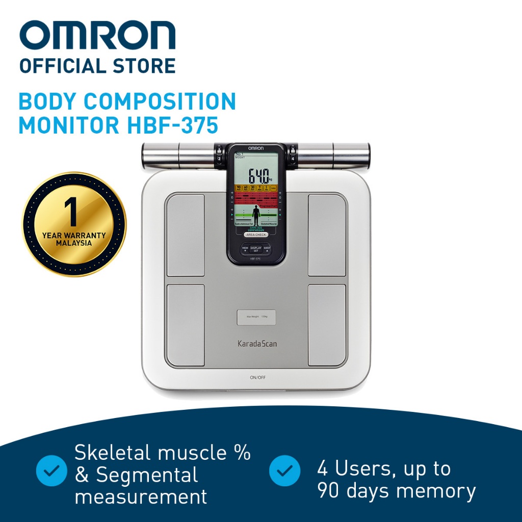Omron Body Composition Monitor HBF-375 [1 Year Local Warranty]