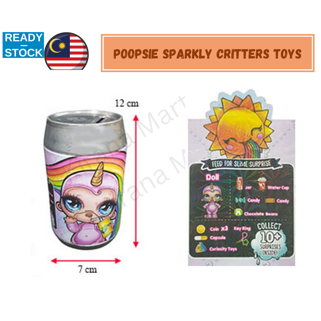 Poopsie sparkly cheap critters toys