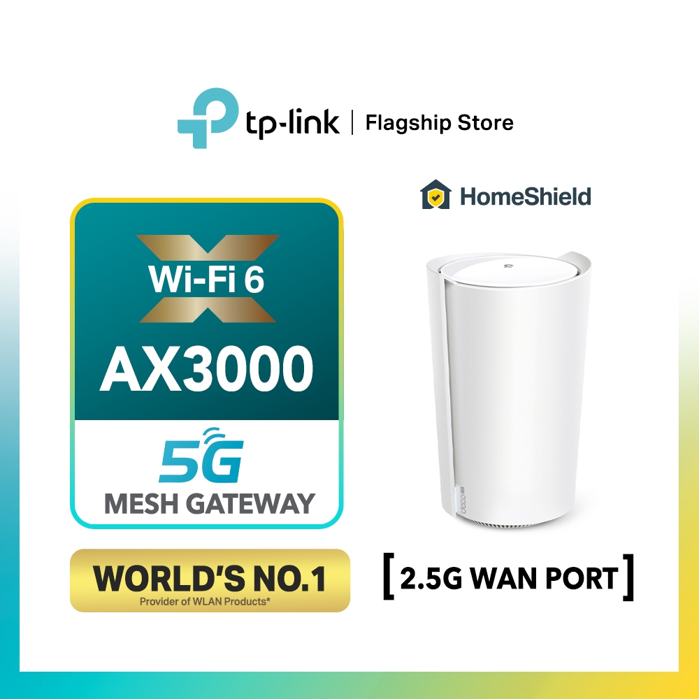 TP-LINK AX1800 Whole Home Mesh Wireless Router System DECO X-25 3-Pack -  The Home Depot