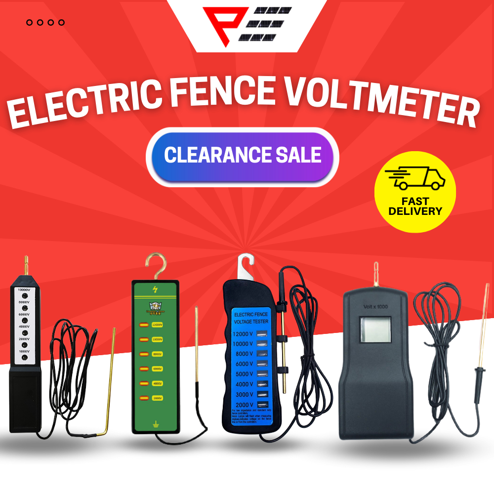 Digital Volts Tester for Electric Fence Energizer Polywire Measure Voltage  - China Electronic Fence Tester, Electric Fence Power Tester