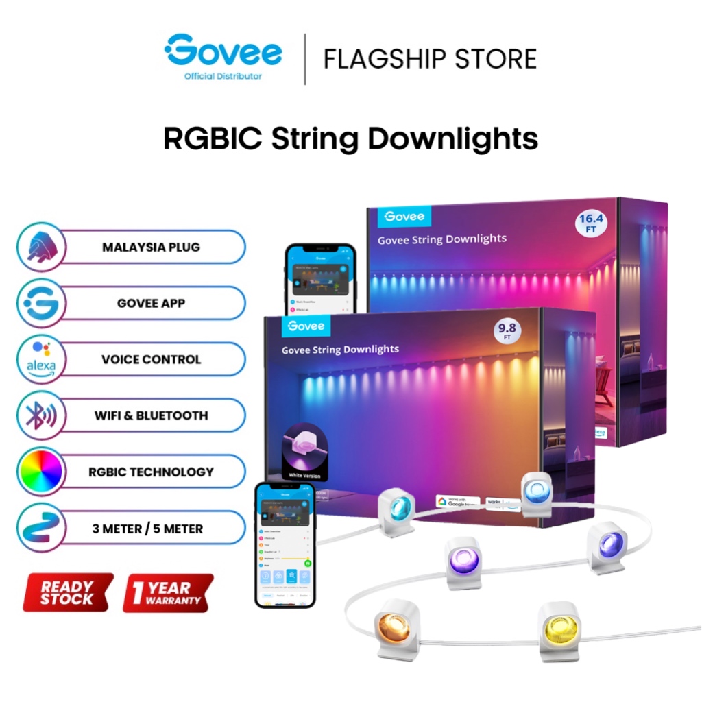 Govee RGBIC String Downlights