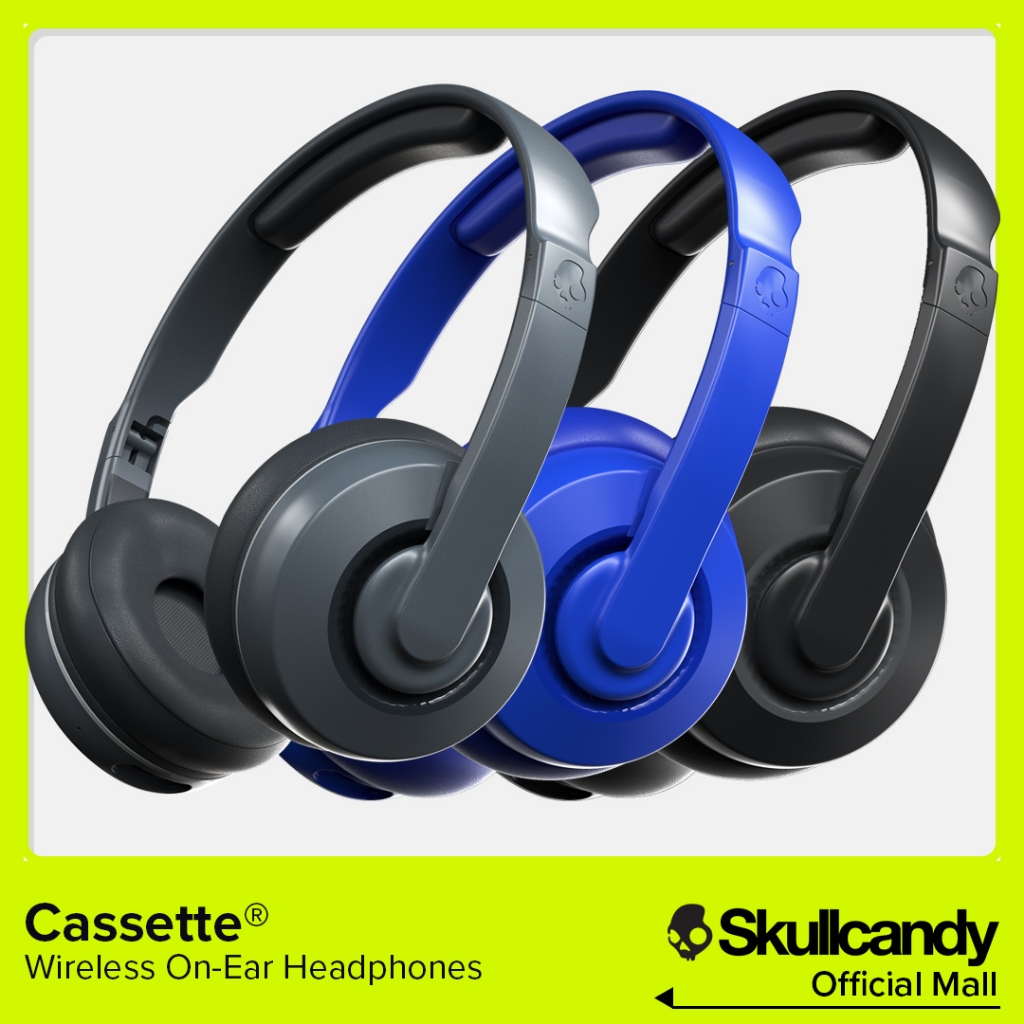 How to pair online skullcandy cassette wireless headphones