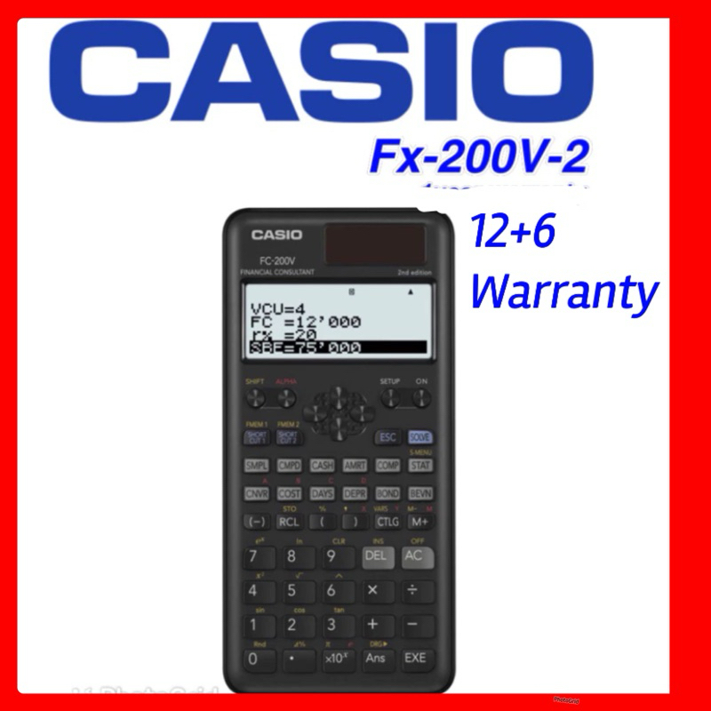 Casio fv200v best sale