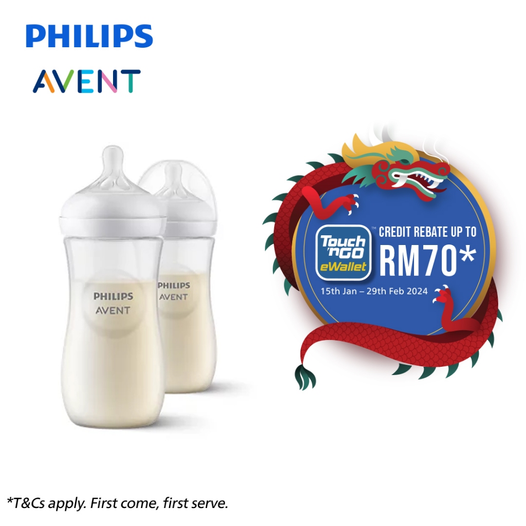 Philips Avent Natural Response Baby Bottle 3m+ 330ml