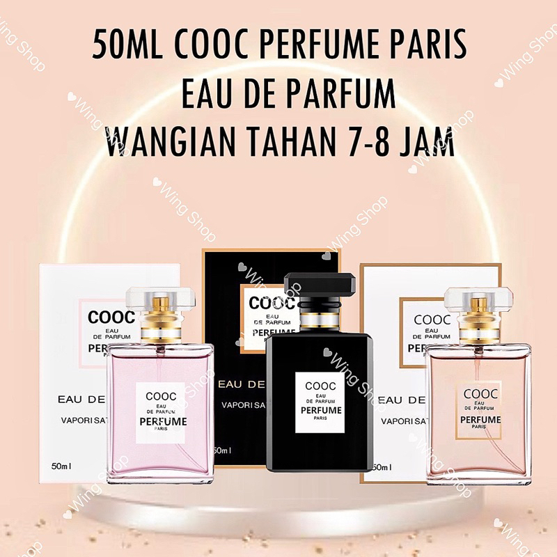 50ML COOC Perfume Eau De Parfum Coco Fragrance Women Minyak Wangi Perempuan  Perfume Viral