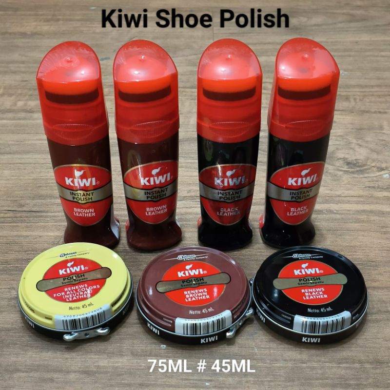 Kiwi shoe hot sale polish red