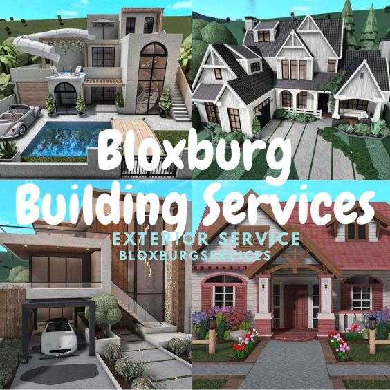 Custom Bloxburg House Interior and Exterior :) (READ DESCRIPTION)