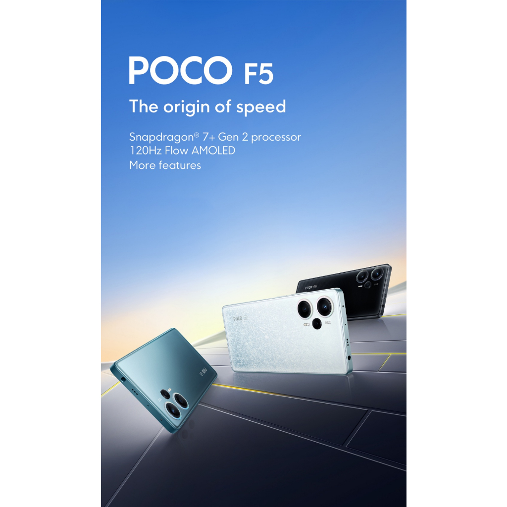 Xiaomi POCO F5 8/256GB Snapdragon® 7+ Gen2 5G Smartphone NFC 120Hz 6.67  AMOLED