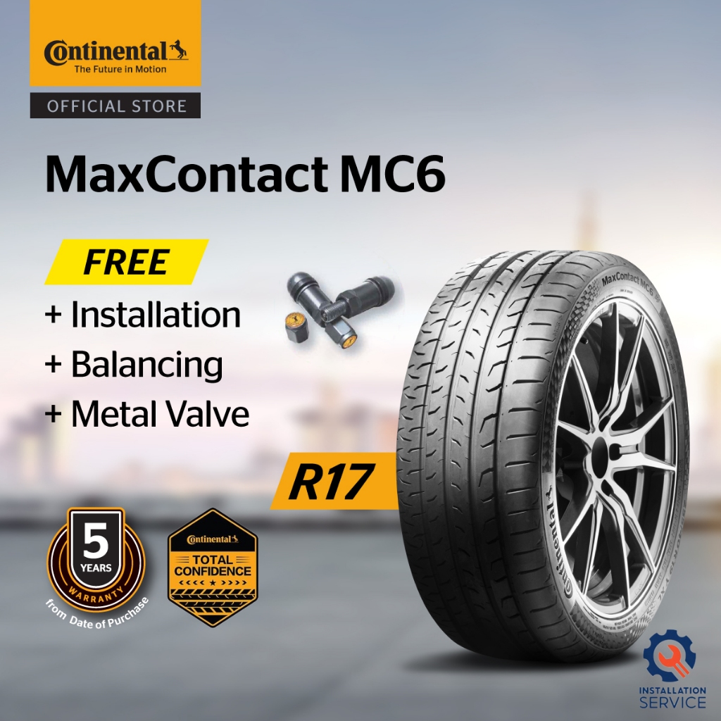 Continental MaxContact MC6 R17 205/40 205/45 215/45 225/45 225/50