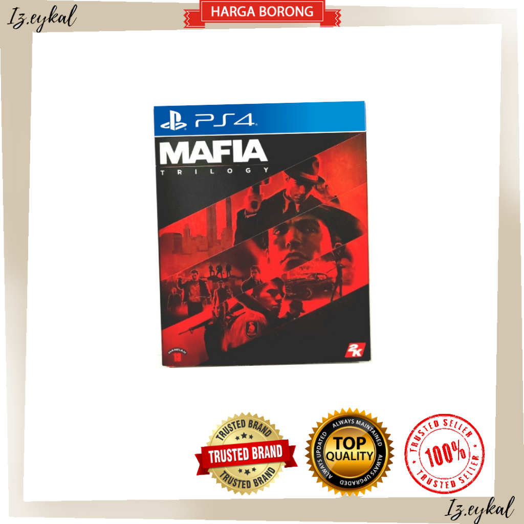 Mafia Trilogy - PS4 - Brand New | Factory Sealed