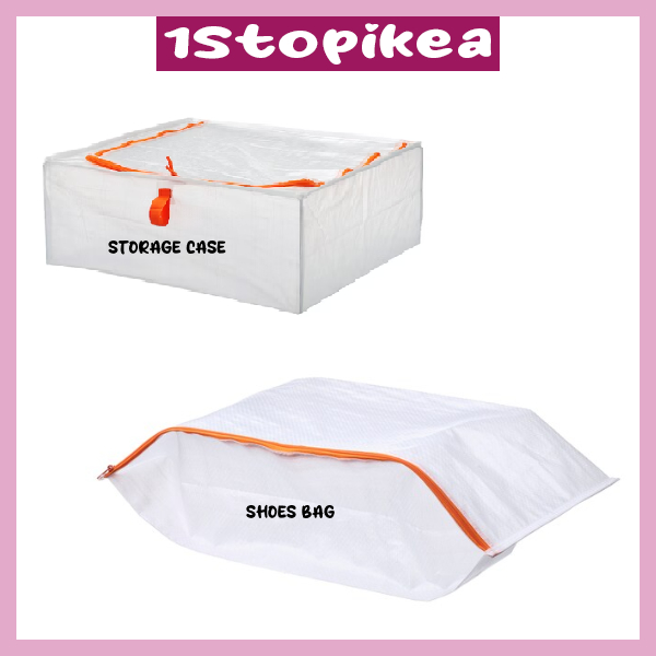 IKEA PARKLA SHOE BAG STORAGE BAG - SHOE STORAGE ZIP BAG SHOE