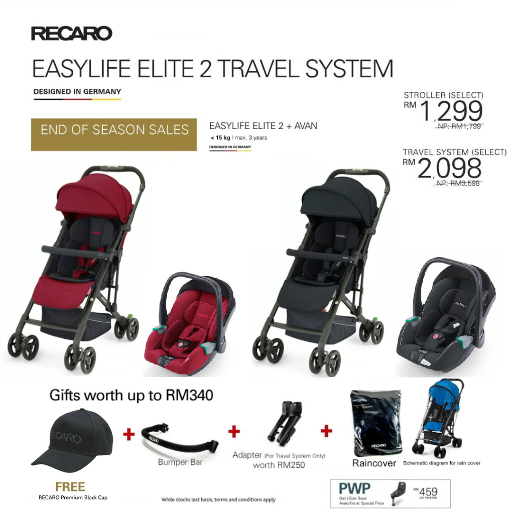 Recaro easylife hot sale bag