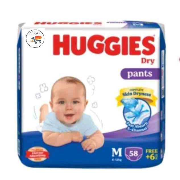 Huggies dry hot sale m