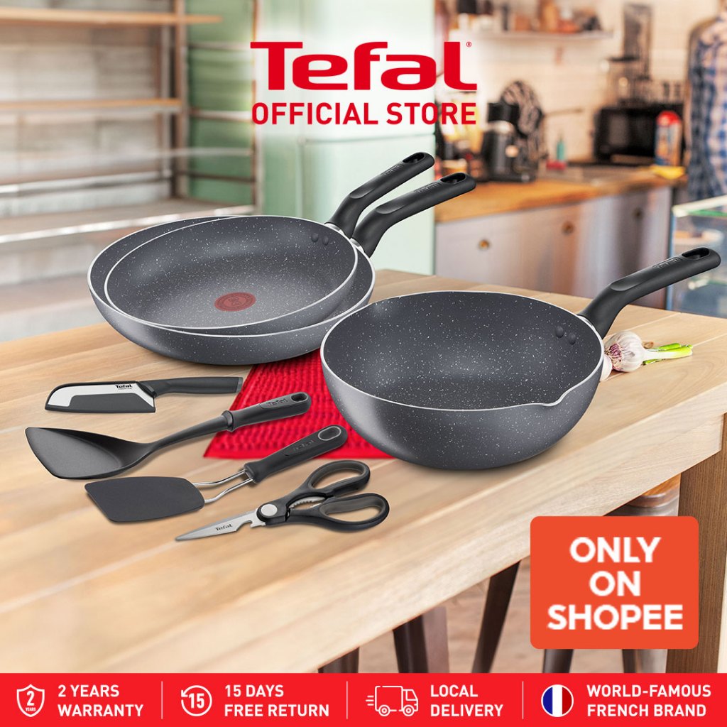 Tefal Frying Pans Set, 20cm and 28cm