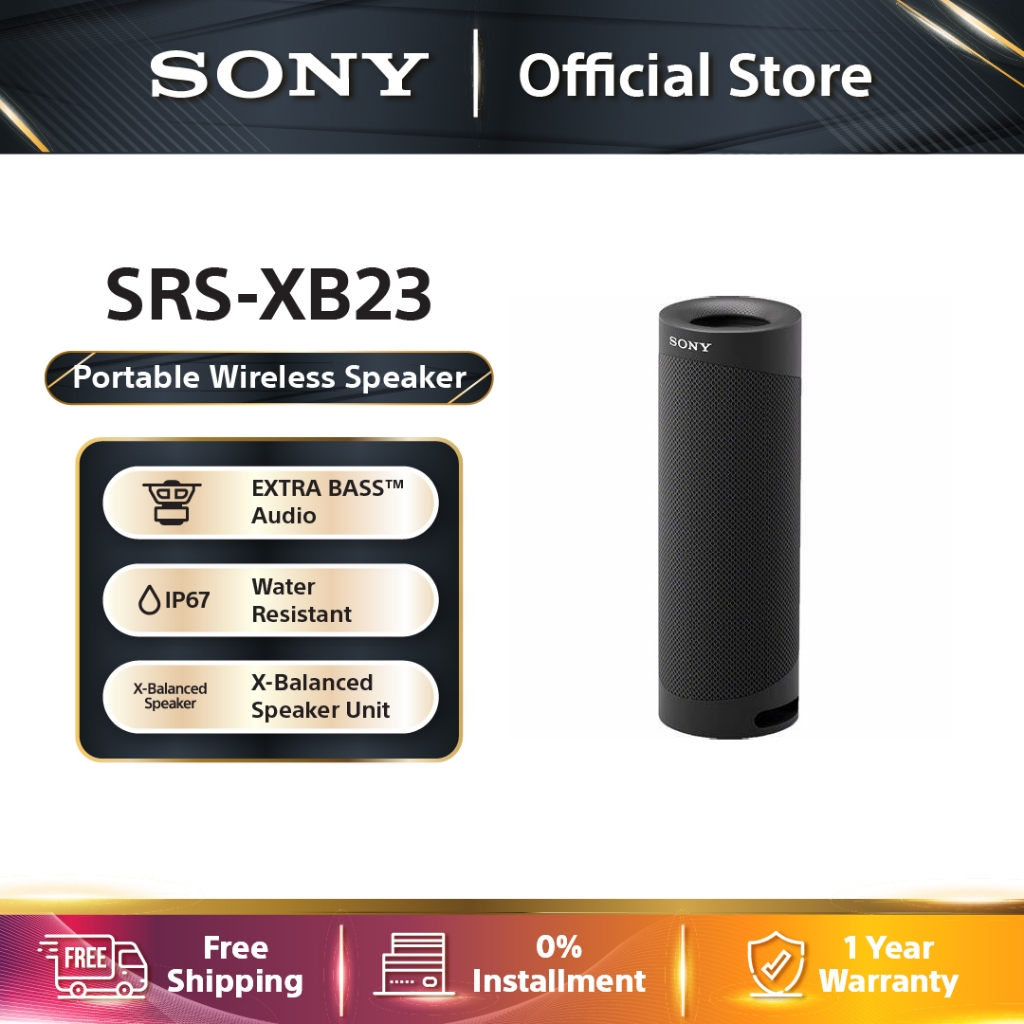 Extra bass best sale sony wireless speaker