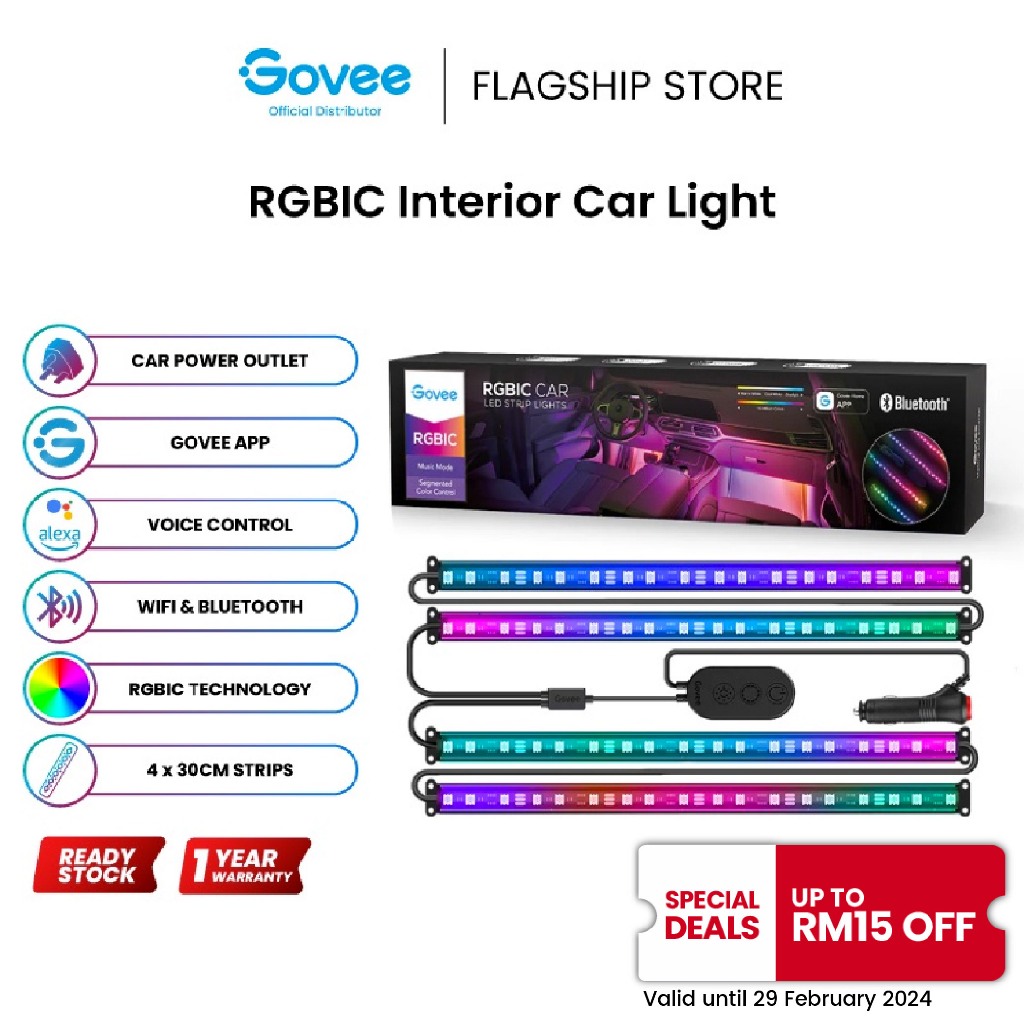 Govee RGBIC Interior Car Lights