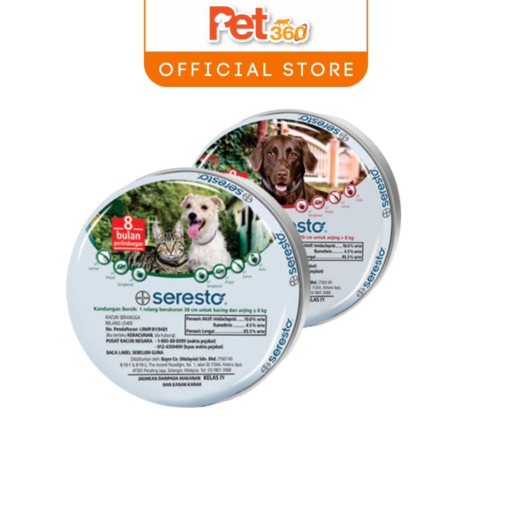 Seresto cat flea & tick 8 month outlet prevention