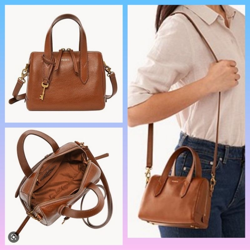 Fossil hot sale satchel fiona