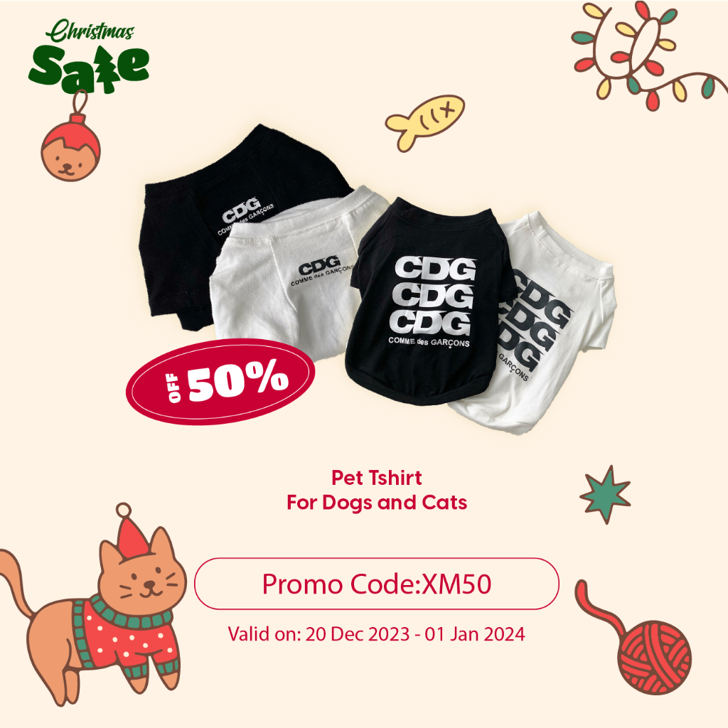 Comme des garcons dog clothing best sale