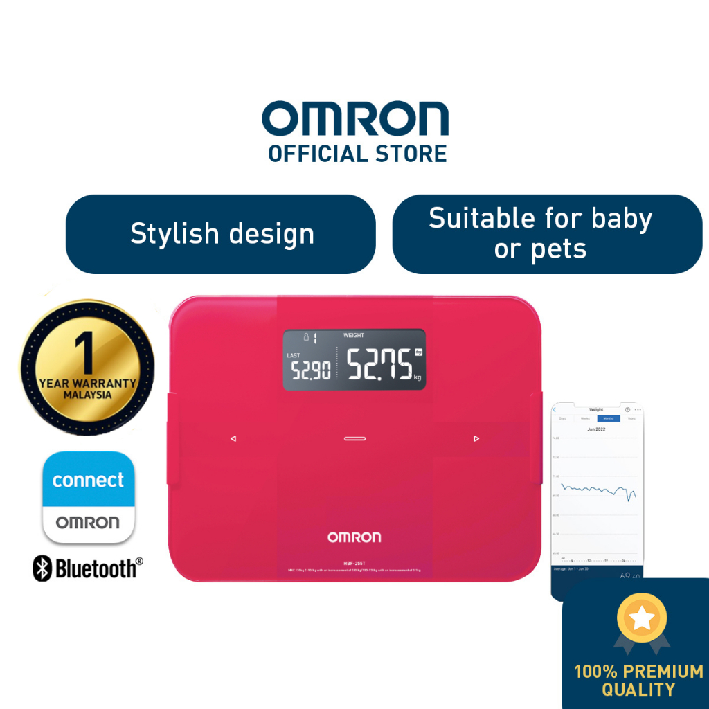OMRON Body Composition Monitor HBF-375 (1 Year Local Warranty)