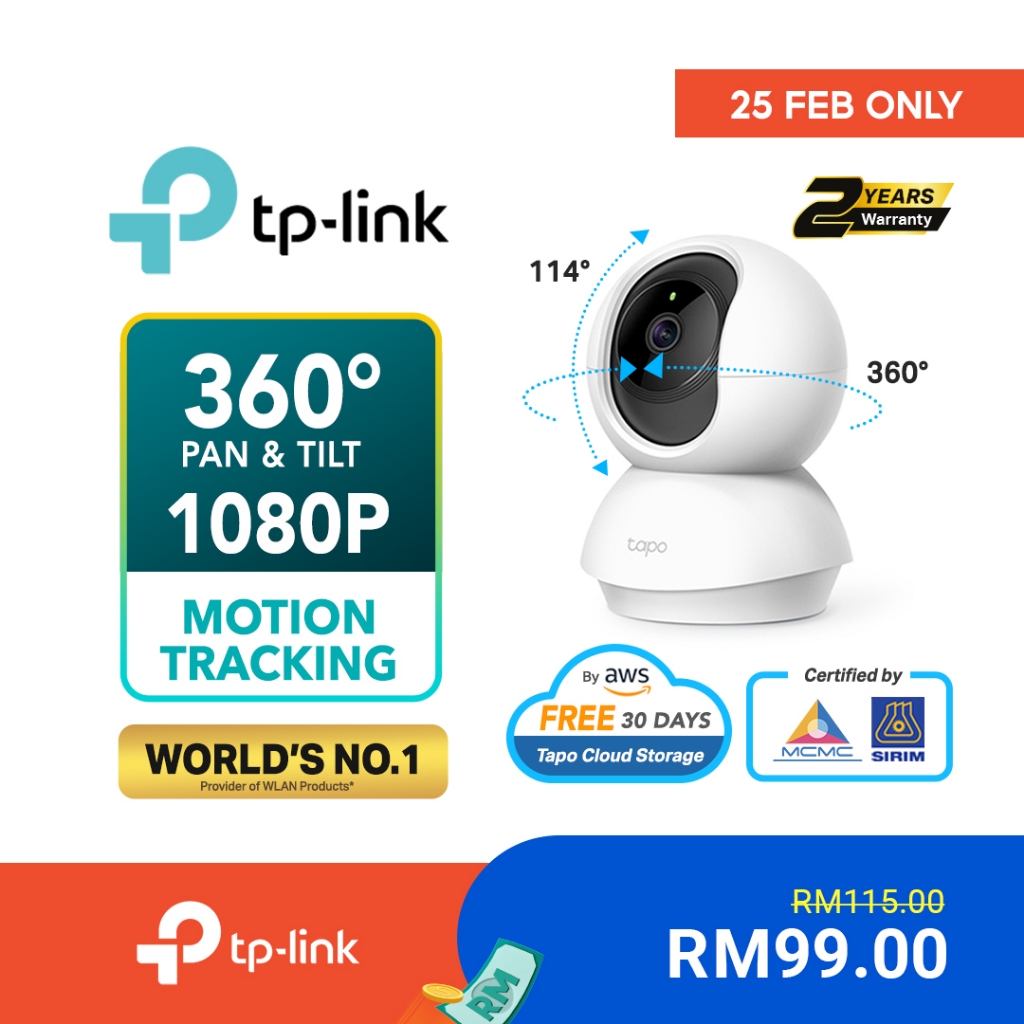 TP-Link Tapo Landed House Security Bundle Promo Tapo C510W 3MP
