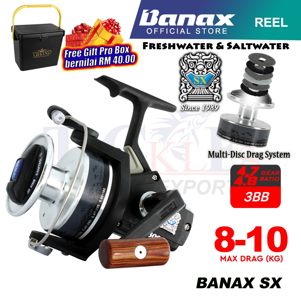 Banax XG Large Spinning Reels Saltwater Freshwater Ghana