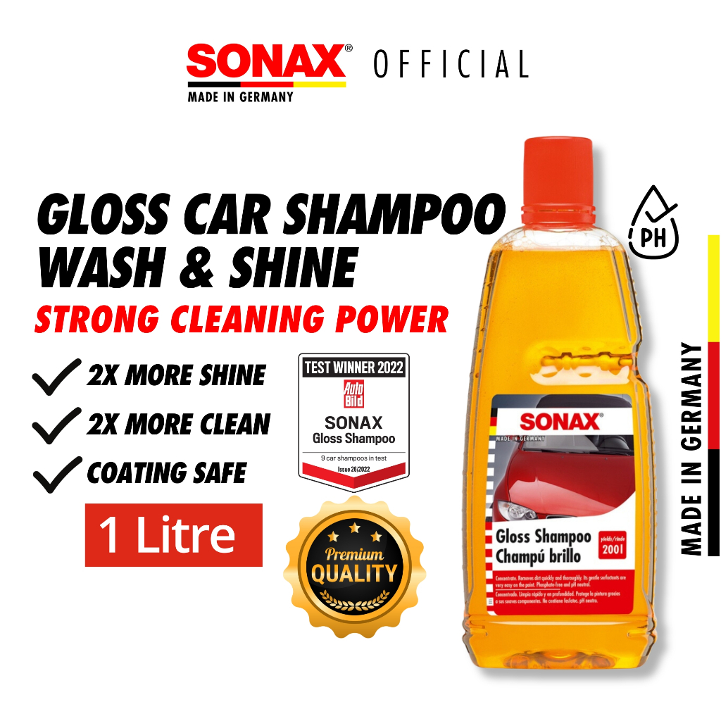 Sonax Shampoing concentré.1L (Par 6)