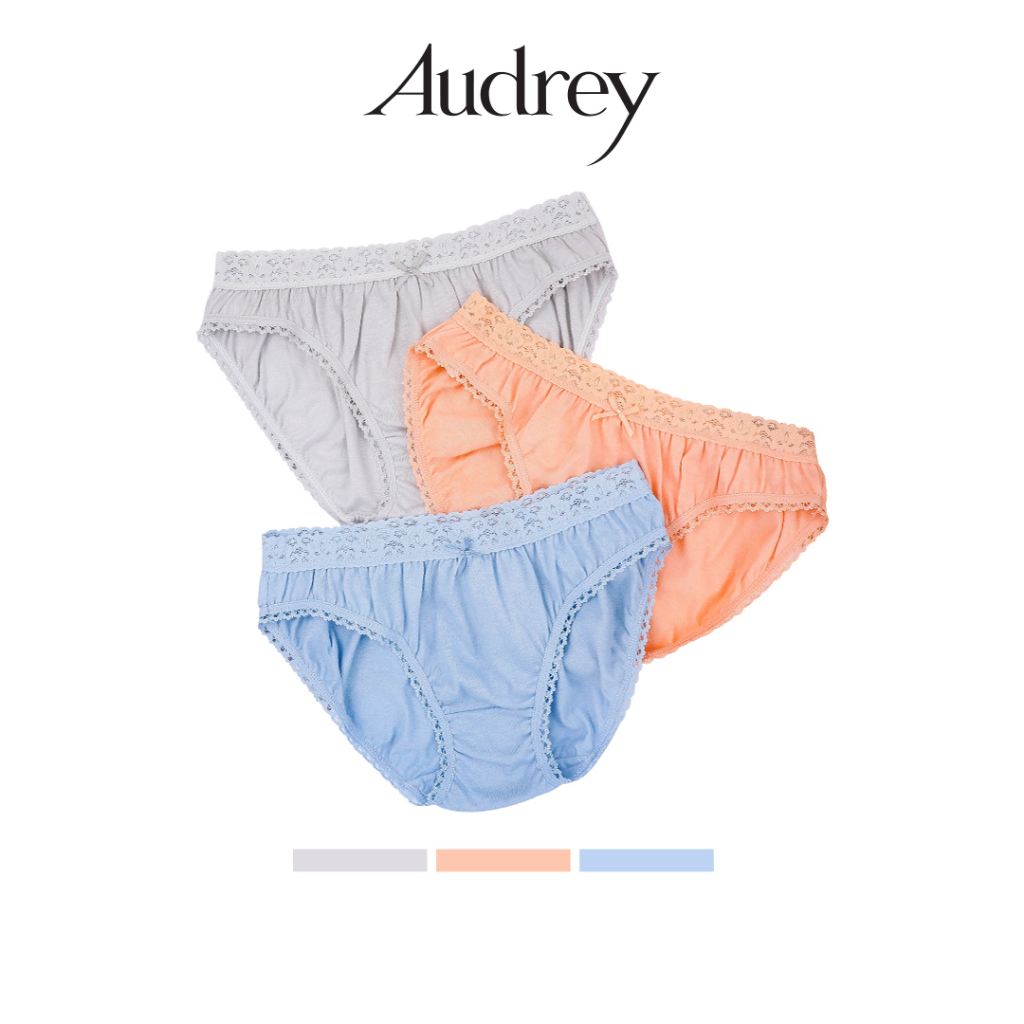Audrey Low Waist Mini Panties 3in1 Free Size Women Underwear 139-3500