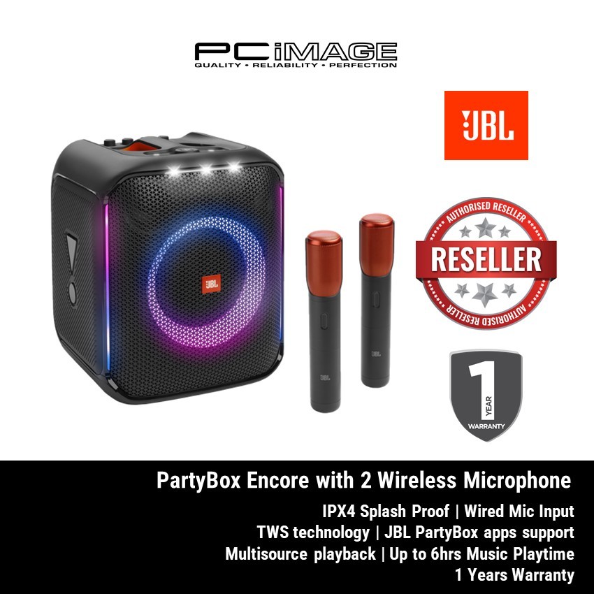 JBL 'KARAOKE' SPEAKER with 2 WIRELESS MIC's, jbl party box 1000