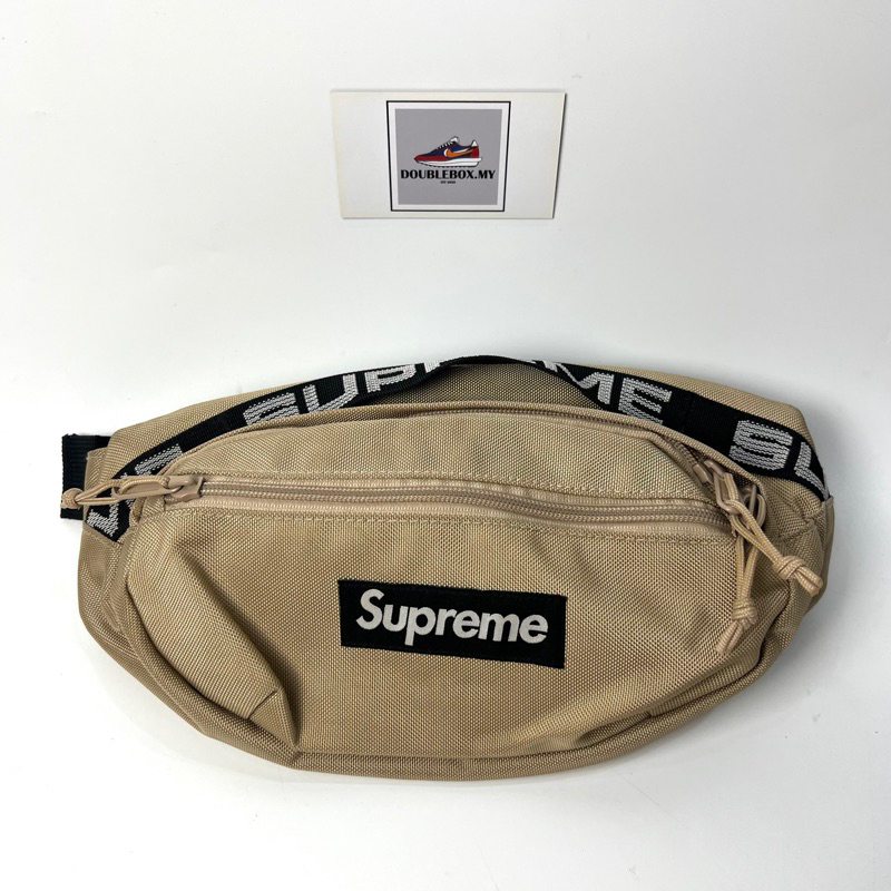 Supreme waist bag khaki on sale