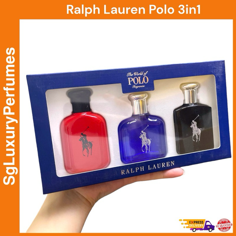 World of polo mini cologne online set